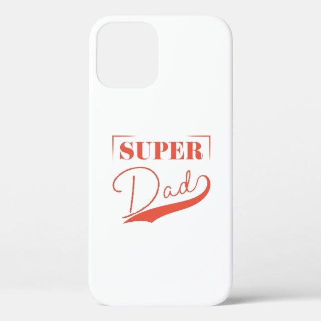 Super Vater Case-Mate iPhone Hülle (Rückseite)