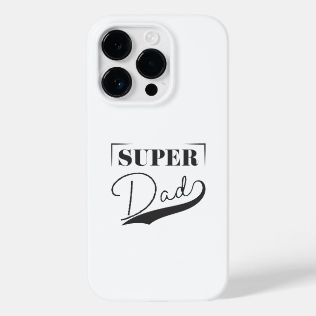 Super Vater Case-Mate iPhone Hülle (Rückseite)