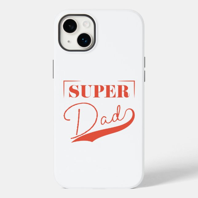 Super Vater Case-Mate iPhone Hülle (Rückseite)