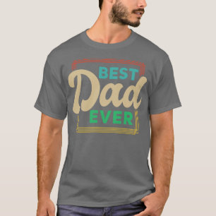 Super Vater Daddy Best Vater Papa Fathers Day 12 T-Shirt