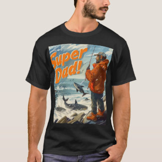Super Vater Digital Art T-Shirt