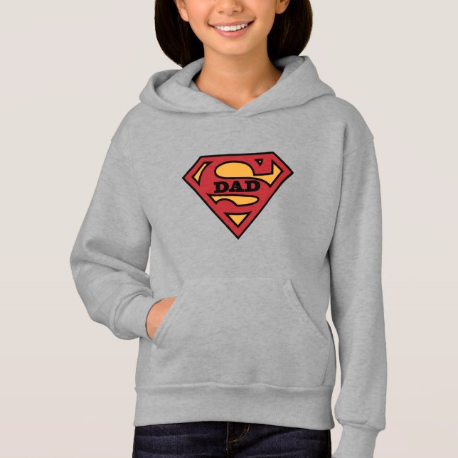 Super Vater Emblem Hoodie (Vorderseite)
