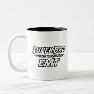 Super Vater...EMT Zweifarbige Tasse