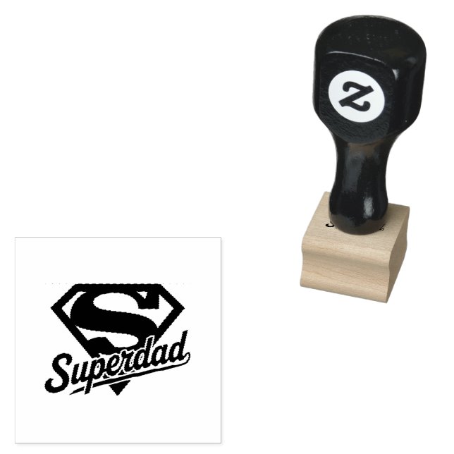 Super Vater Ever Gummistempel (Stempel)