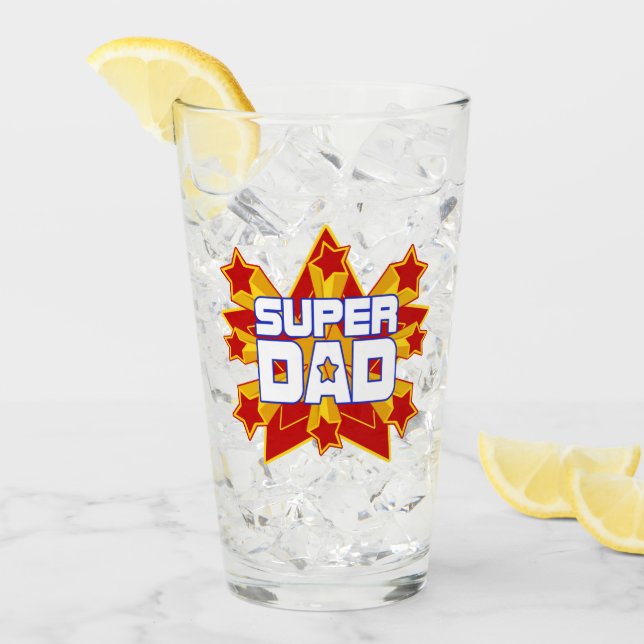 Super Vater Glas (Vorderseite Ice)