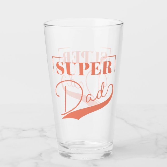 Super Vater Glas (Vorderseite)
