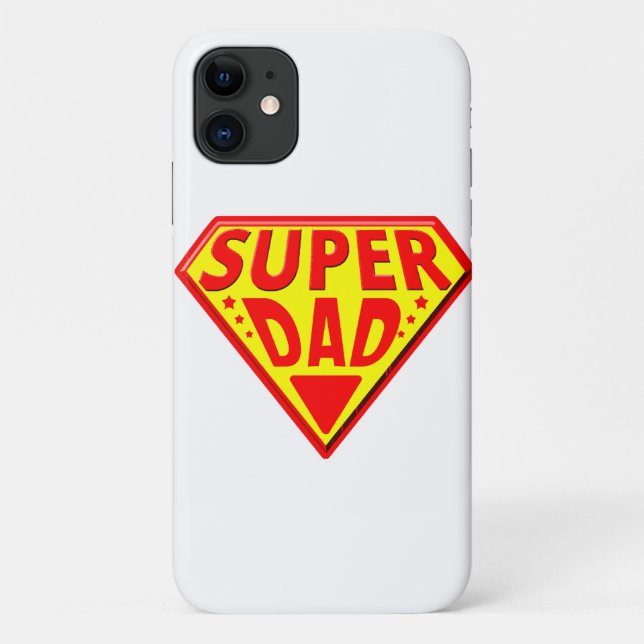 Super Vater - Glücklicher Tag der Väter Case-Mate iPhone Hülle (Rückseite)