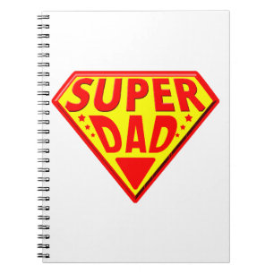 Super Vater - Glücklicher Tag der Väter Notizblock