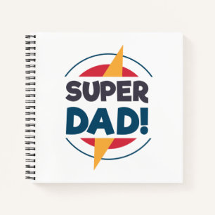 Super Vater Happy Vatertag   Notebook Notizbuch