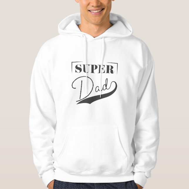 Super Vater Hoodie (Vorderseite)