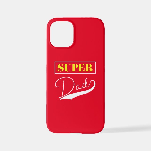Super Vater iPhone Hülle (Rückseite)