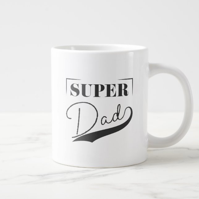 Super Vater Jumbo-Tasse (Rechts)