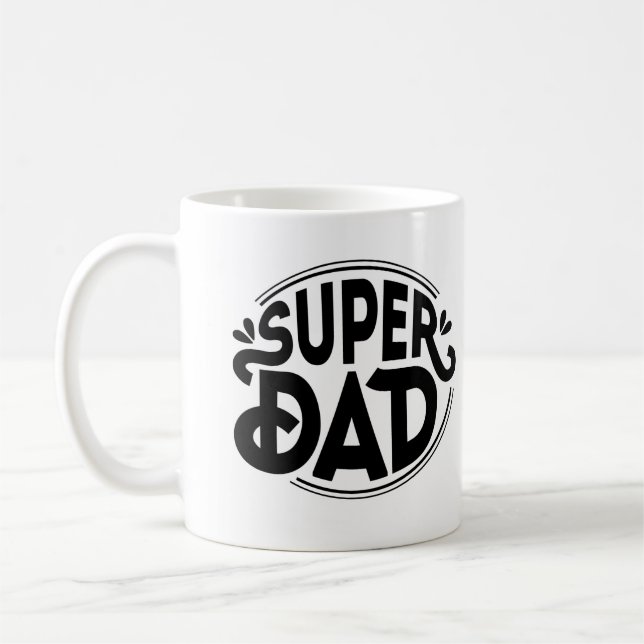 Super Vater Kaffeetasse (Links)