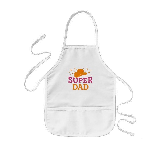 Super Vater Kinderschürze (Vorne)