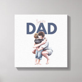 Super Vater Leinwanddruck