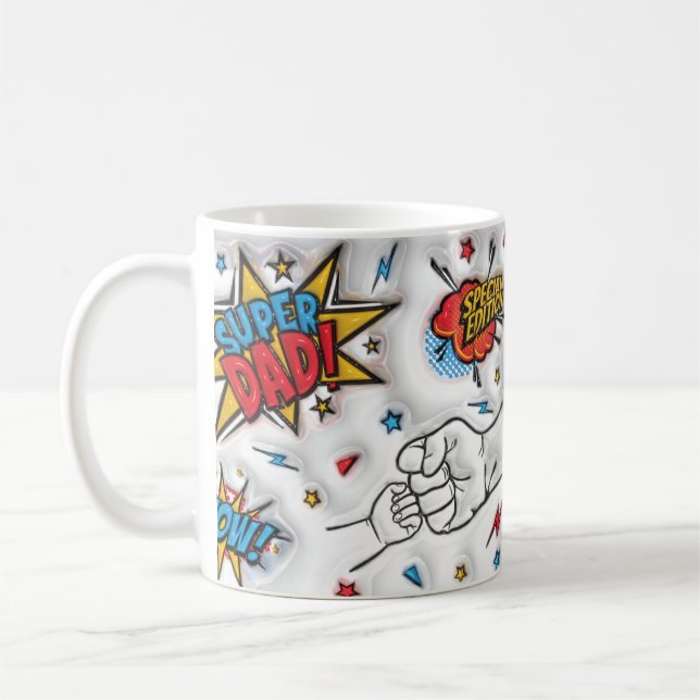 Super Vater - Lucky Charm Edition Kaffeetasse (Links)