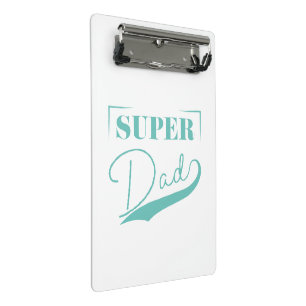 Super Vater Mini Klemmbrett