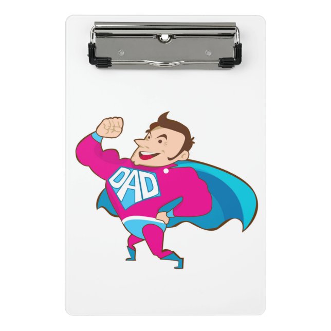 SUPER VATER MINI KLEMMBRETT (Vorderseite)