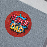 Super Vater Mustache Modern Grunge
