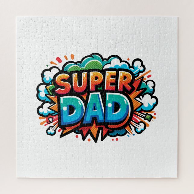 Super Vater Puzzle (Vertikal)