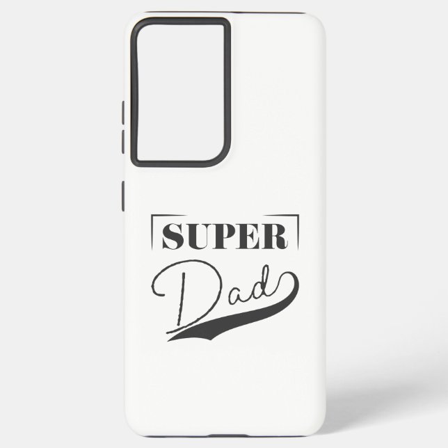Super Vater Samsung Galaxy Hülle (Rückseite)
