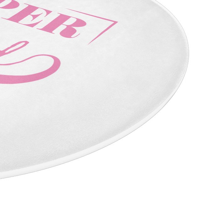 Super Vater Schneidebrett (Ecke)