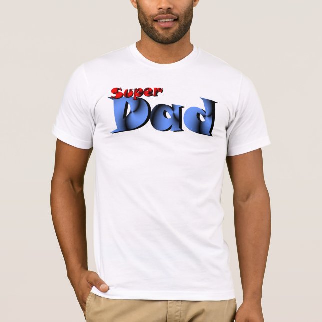 Super Vater Shirt (Vorderseite)