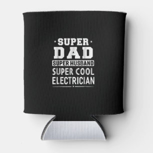 Super Vater Super Husband Super Electrical Mens Dosenkühler