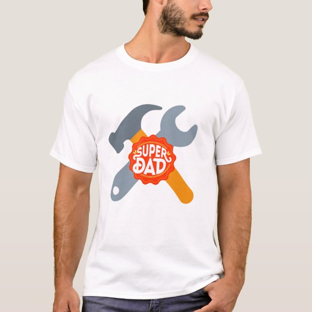 SUPER VATER T-Shirt (Vorderseite)