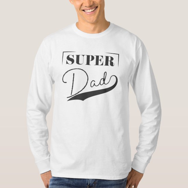 Super Vater T-Shirt (Vorderseite)