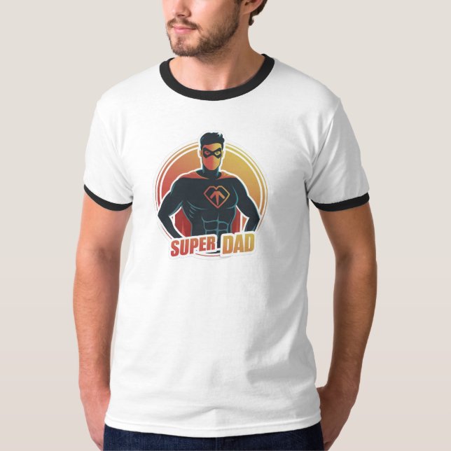 Super Vater T-Shirt (Vorderseite)