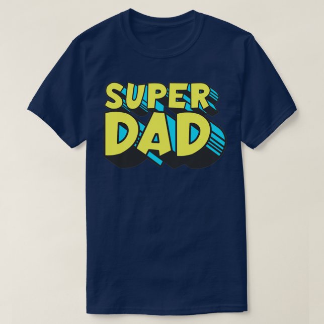 Super Vater T-Shirt (Design vorne)