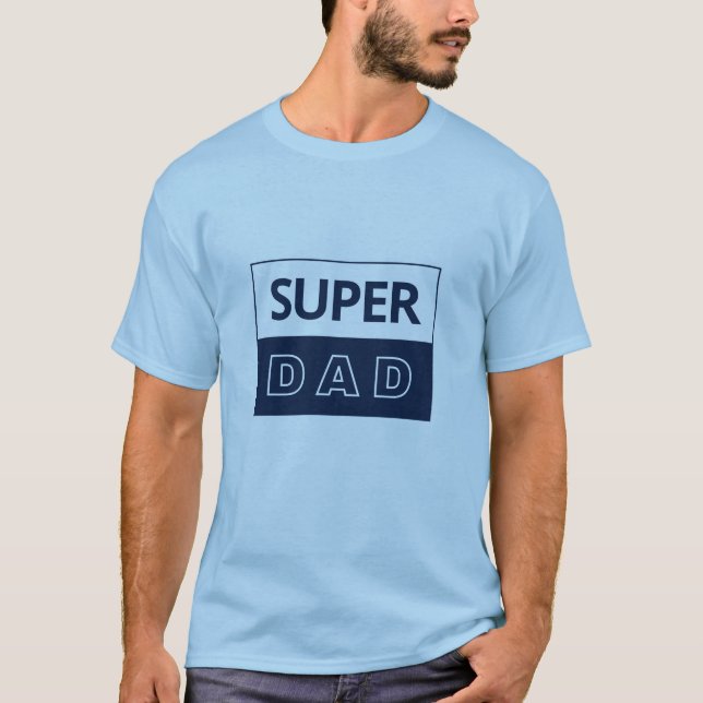 Super Vater T-Shirt (Vorderseite)