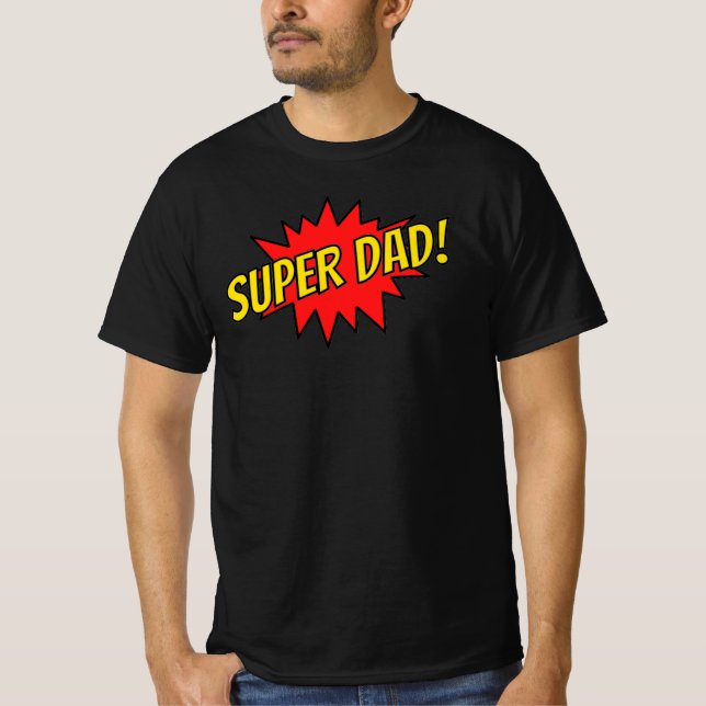 Super Vater T - Shirt (Vorderseite)