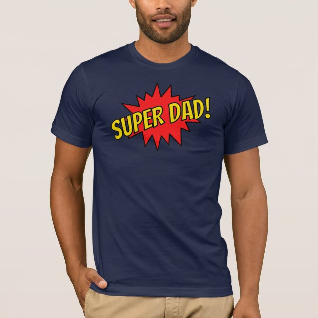 Super Vater T - Shirt (Vorderseite)