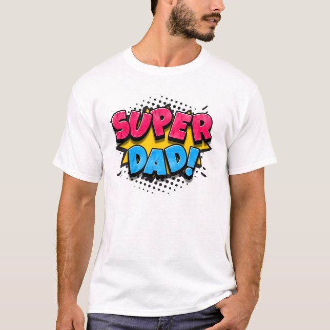Super Vater T - Shirt (Vorderseite)