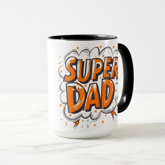 Super Vater Tasse (VorderseiteRechts)