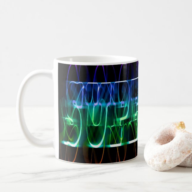 Super Vater Tasse (Mit Donut)