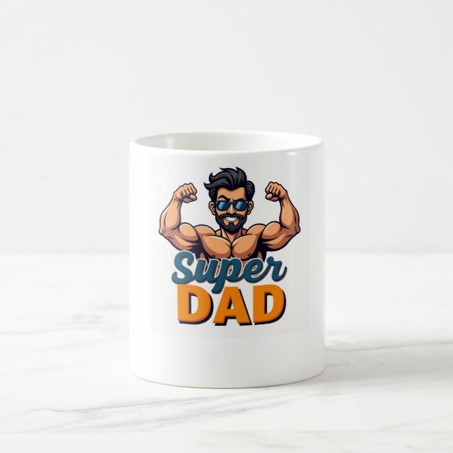 Super Vater Tasse - Funny Vatertag Geschenk (Mittel)