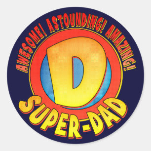 Super Vater Vatertag Sticker
