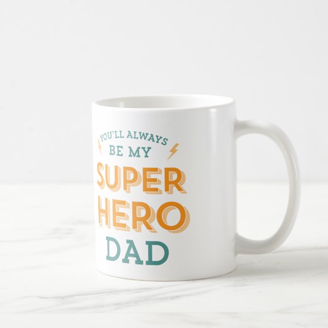 Super Vater Vatertag Tasse Geschenk (Rechts)