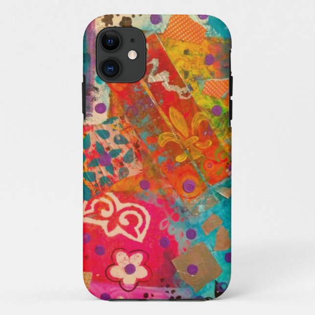 Super vibrierender u. Künstler iPhone Fall für Case-Mate iPhone Hülle (Rückseite)