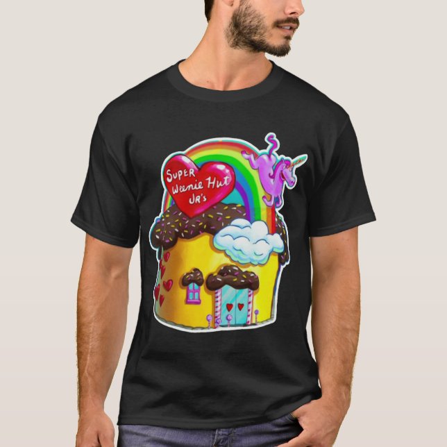 Super Weenie Hut Jr lustig T-Shirt (Vorderseite)