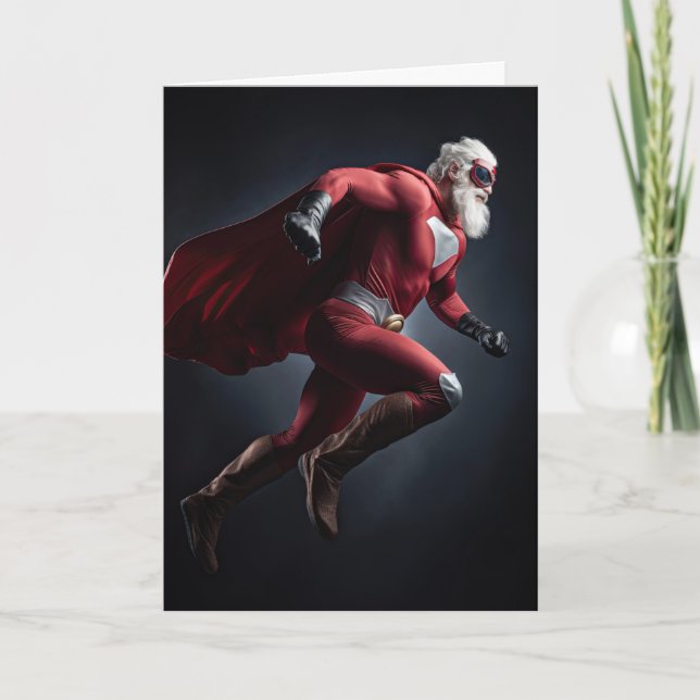 Super WeihnachtsWeihnachtsWeihnachtsWeihnachtsWeih Feiertagskarte (Vorderseite)