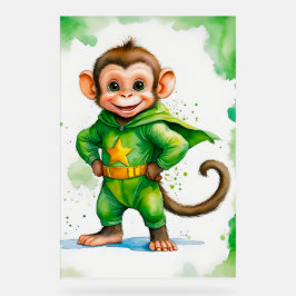 Superaffe Acrylschild