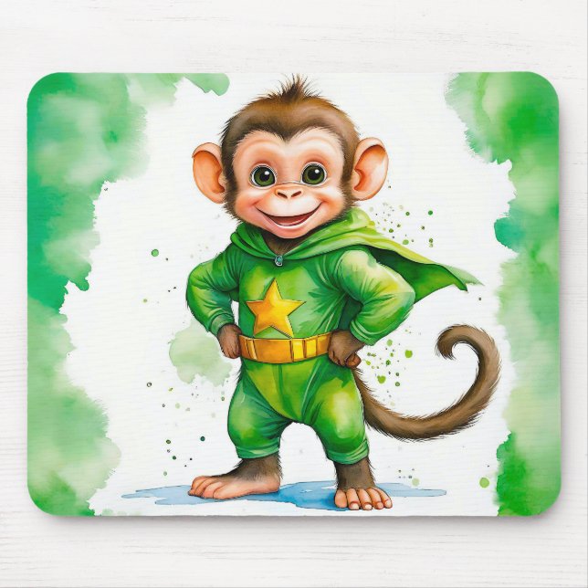 Superaffe, Mousepad (Vorne)