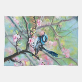 Superb Fairy Wren - Geschirrtuch