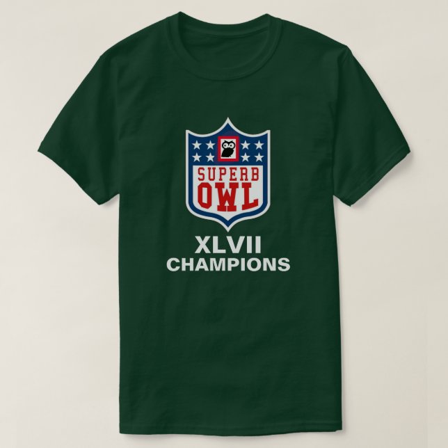SUPERB OWL CHAMPIONIONS T - Shirt (Design vorne)