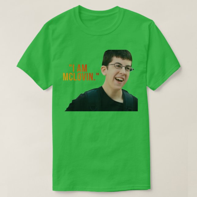 Superbad McLovin Ich bin McLovin Red T-Shirt (Design vorne)