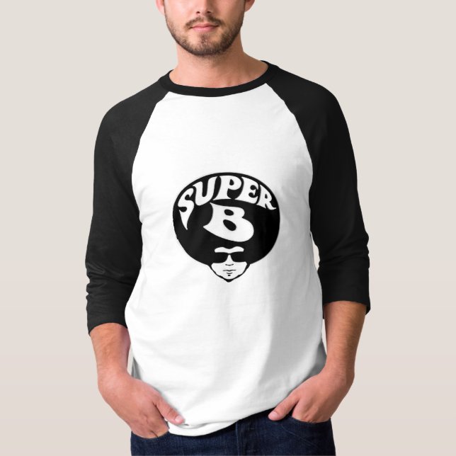 SuperbAfro 3/4 Hülse T-Shirt (Vorderseite)